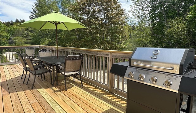 Acadia’s "Quiet Side" Retreat – Sunny 3BR/2BA w/Private Deck & Fire Pit!