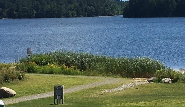 Affordable Lakeside Accomodations in Beautiful Island Pond Right Next to Trail.