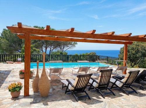 Alghero Villa Barranch with sea view swimming pool for 6 people