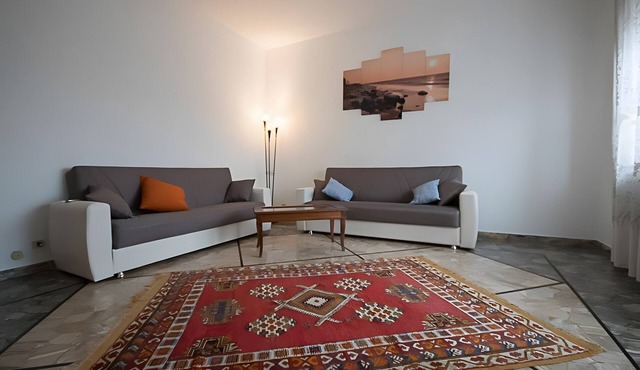 Apartment 'Serravalle Shopping' with Balcony and Wi-Fi