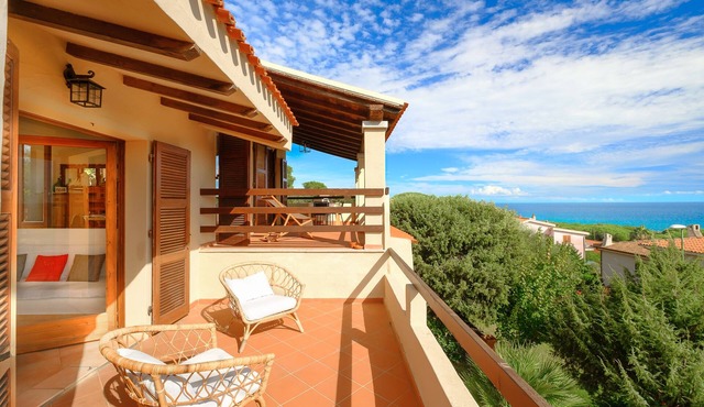 Belvedere villa with panoramic sea view