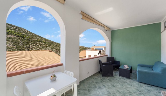 Buggerru Hugo Holiday Home with Sea View, Private Terrace and Air Conditioning
