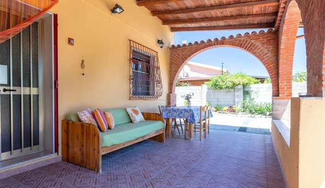 Casa Marina Lu Tuvaraggiu: private terrace, Wi-Fi and air conditioning