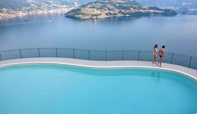 Cherubino 2 - Three-room apartment with pool and lake view