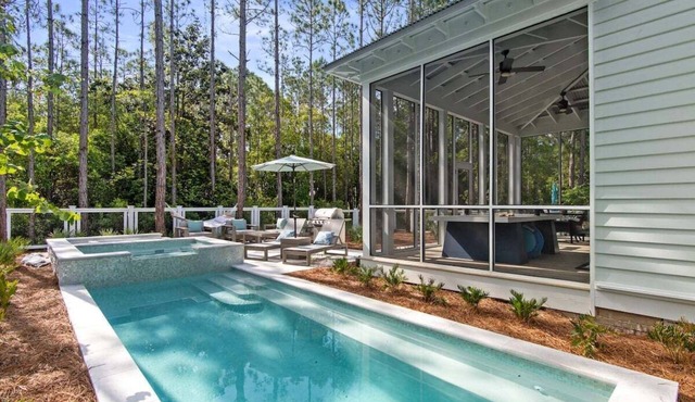 Darling WaterColor Home w/Private Pool, Spa, LSV, Bikes! Pet Friendly