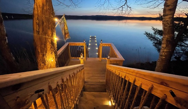 Experience the magic of Misty Shores at North Pond in Smithfield Maine!