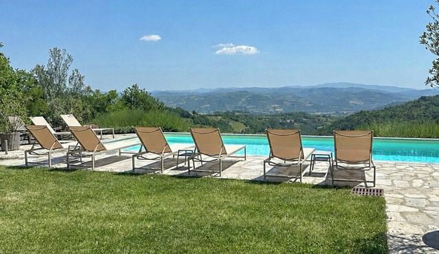 House with sweeping vineyard views in Piedmont