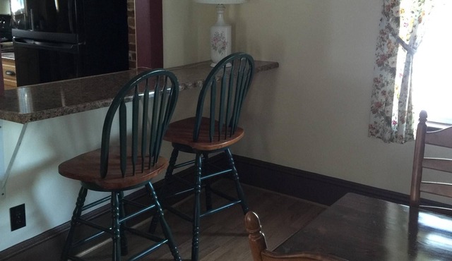 Katahdin Region of Maine. An updated trailside bungalow. Dog friendly.
