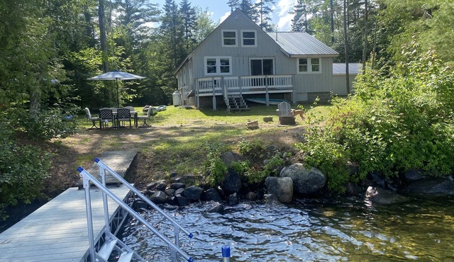 Lakefront on beautiful Schoodic lake-great fishing and near hiking&ATV trails