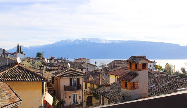 Luxury penthouse and design with stunning views of Lake Garda