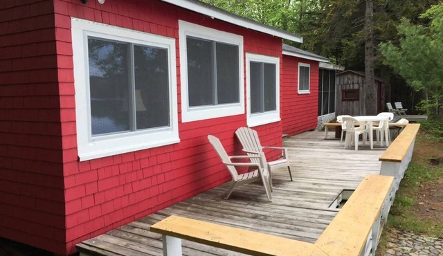 Maine Lake House 15 Feet from the water!