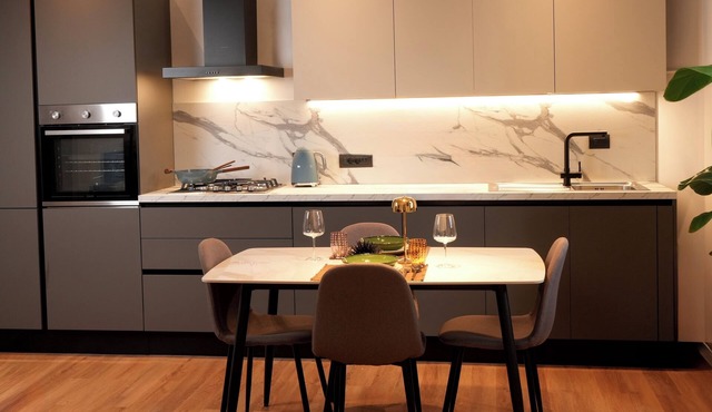 Modern apartment just a short walk from Lake Maggiore and Arona