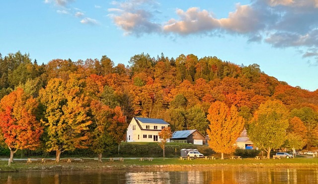 NEW! Lakeside Farmhouse with Trail Access