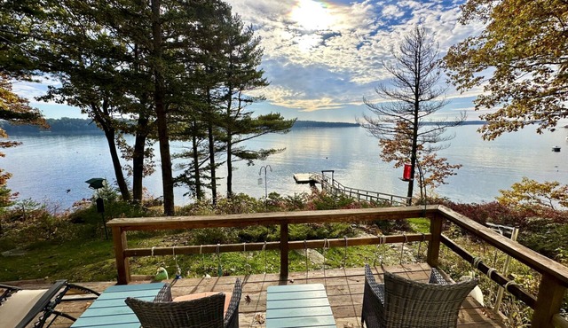 Ocean Front House w/Dock, Kayaks, Deck W/Stunning Views Of Audubon's Hog Island