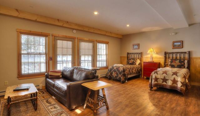 Oquossoc Suite #6 | A/C & Fireplace