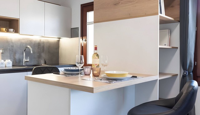 Orosei [barrosu] air-conditioned studio apartment with free Wi-Fi