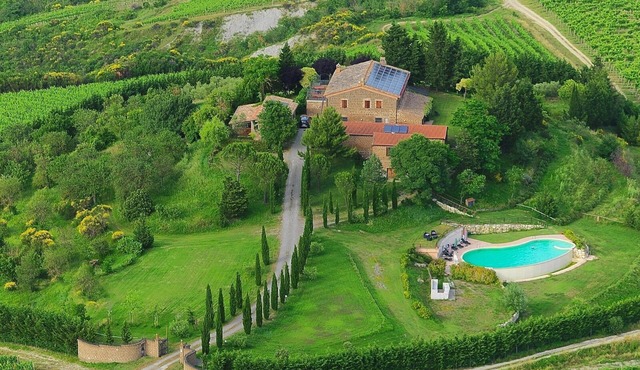 Panoramic villa with swimming pool