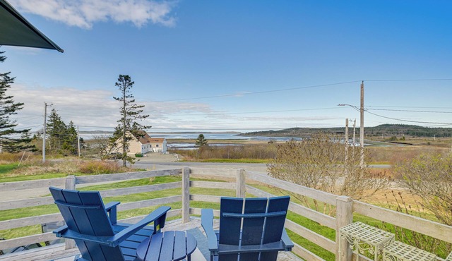 Peaceful Lubec Home w/Views: Walk to Beach!