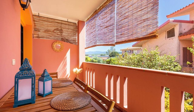 Romantic Bohemien apartment- private terrace