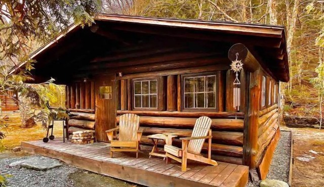 Rustic Log Cabin #2 - "Peaceful Oasis"