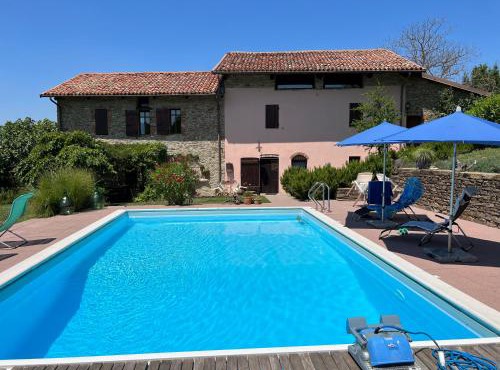 Rustico im Piemont mit Panorama