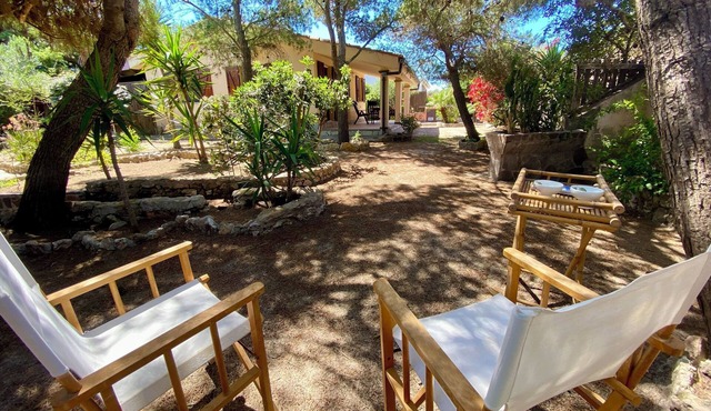 Seaside House with Large Garden for Families in the Sinis Peninsula