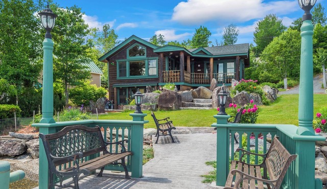 Short Gap - Beautiful home on the western shore of Rangeley Lake