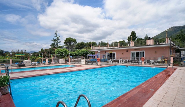 Studio Apartment "Monolocale Con Soppalco 43" with Shared Pool, Private Terrace & Wi-Fi