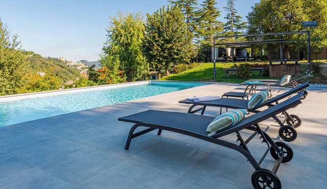 Stunning views and private pool