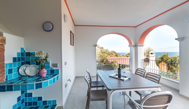 Super view from the lovely and cozy house in Cala Gonone ideal for vacation