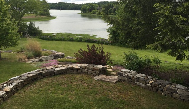 Waterfront home with beautiful sunsets overlooking the Damariscotta river