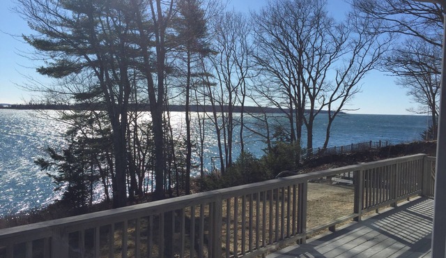 Waterfront house on Muscongus Sound, Round Pond