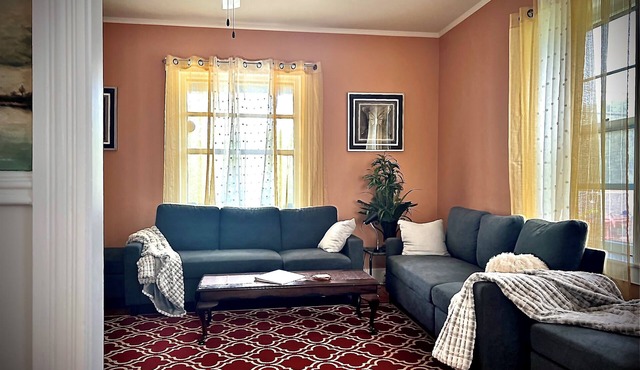 Welcome to River St House historical stay. 1500sq ft, 1/2 blk from river trails.