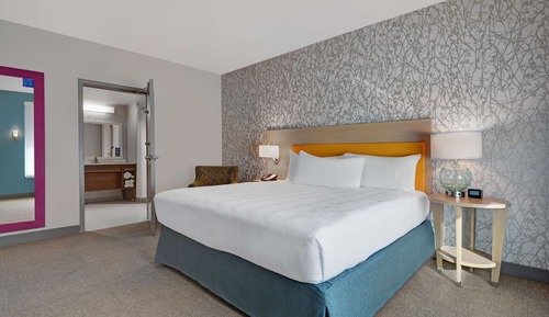 Suite, 1 King Bed, Accessible (Roll-In Shower)