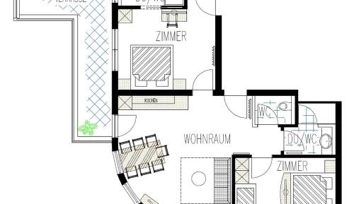 Apartment with Balcony